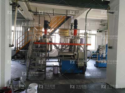 鎮江索普集團醋酸廠HYB-1000型標準涂料設備