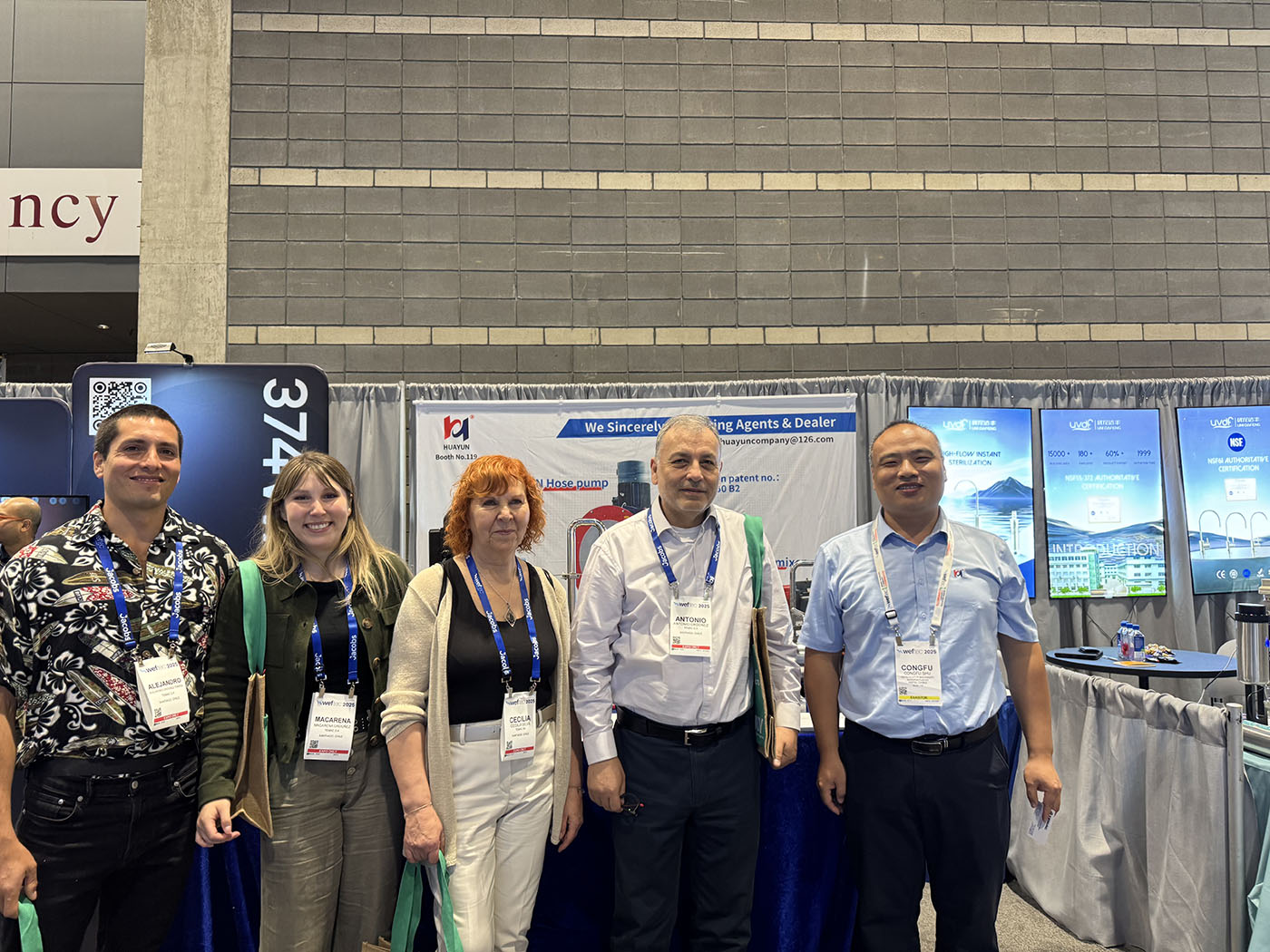 2025 美國(guó)水展圓滿(mǎn)落幕，合肥華運(yùn)深化多國(guó)合作